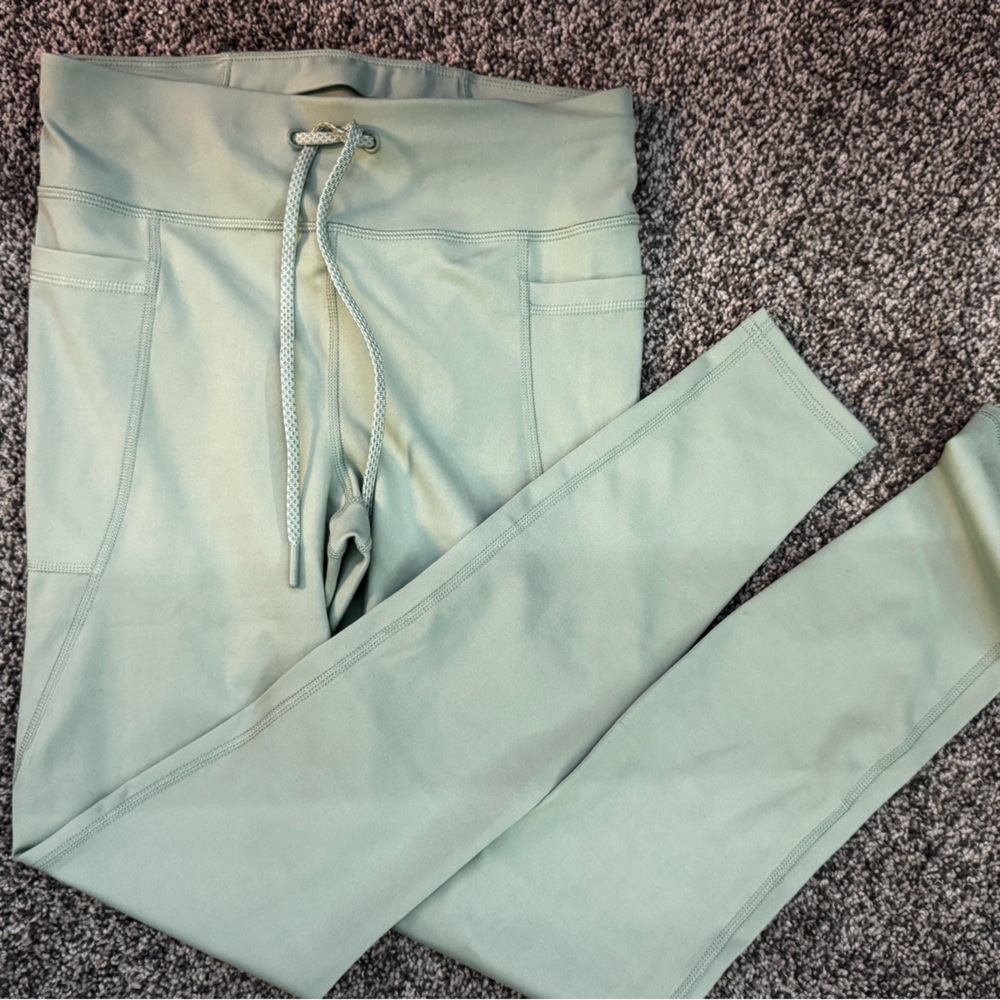 90 Degree By Reflex Sage Green Leggings